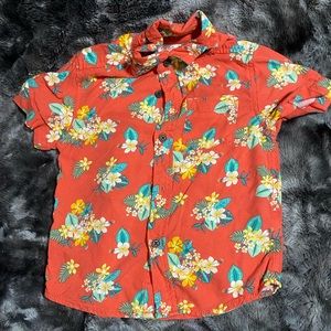 Cat & Jack tropical button down